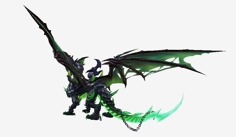 Poison Dragon Low-poly 3D model_2