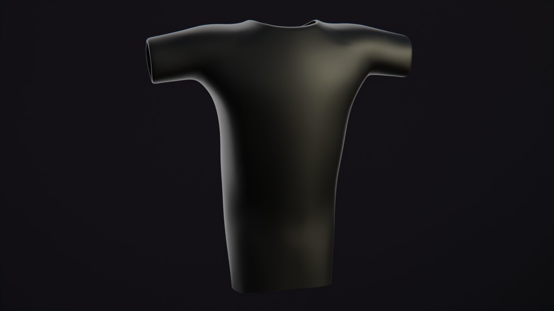 Shirt for NFT Ape Low-poly 3D model_1