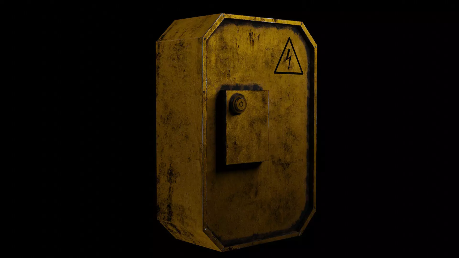 Electrical Shield Free low-poly 3D model