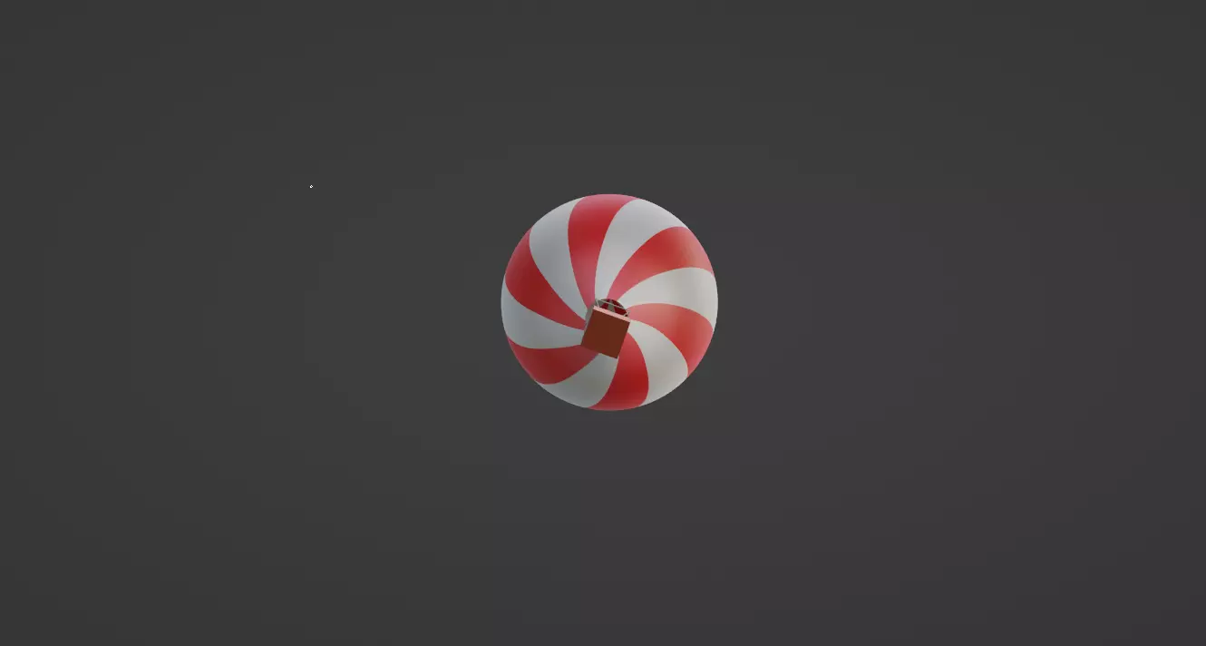 hot air ballon 3D model