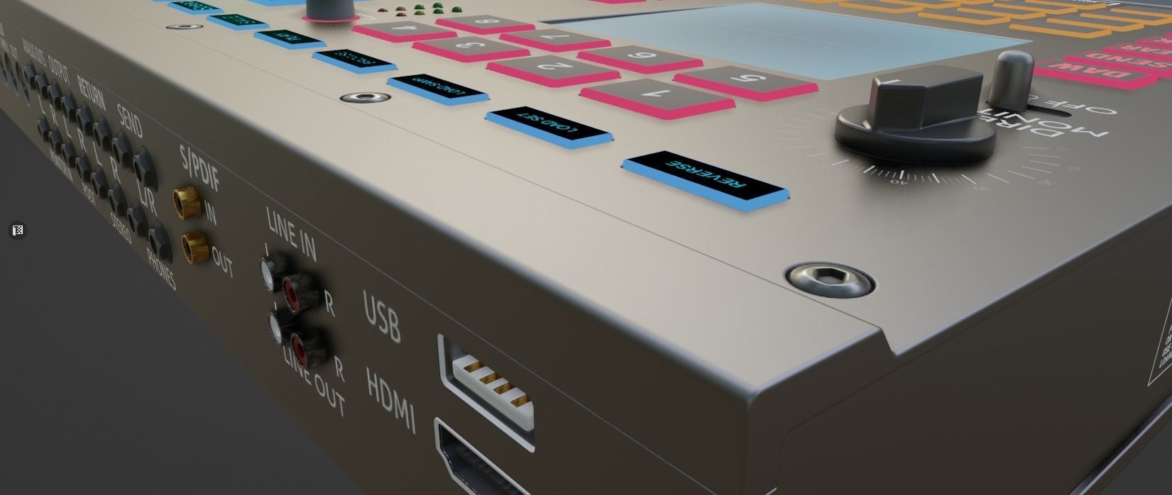MIDI Device 3D model_19