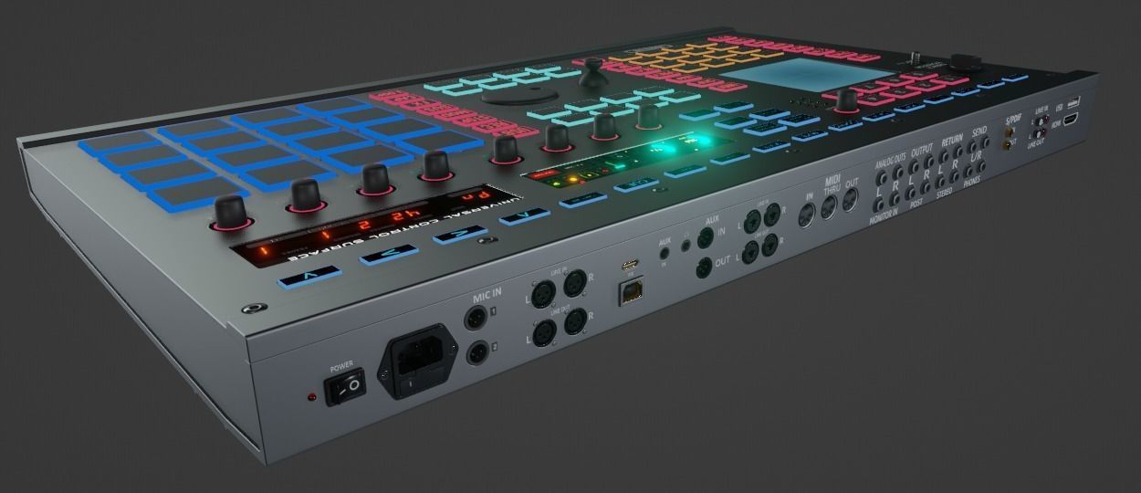 MIDI Device 3D model_25