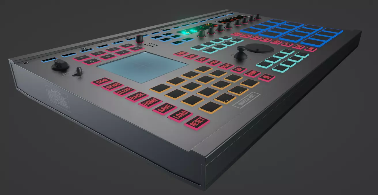 MIDI Device 3D model_0