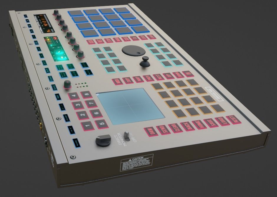 MIDI Device 3D model_2