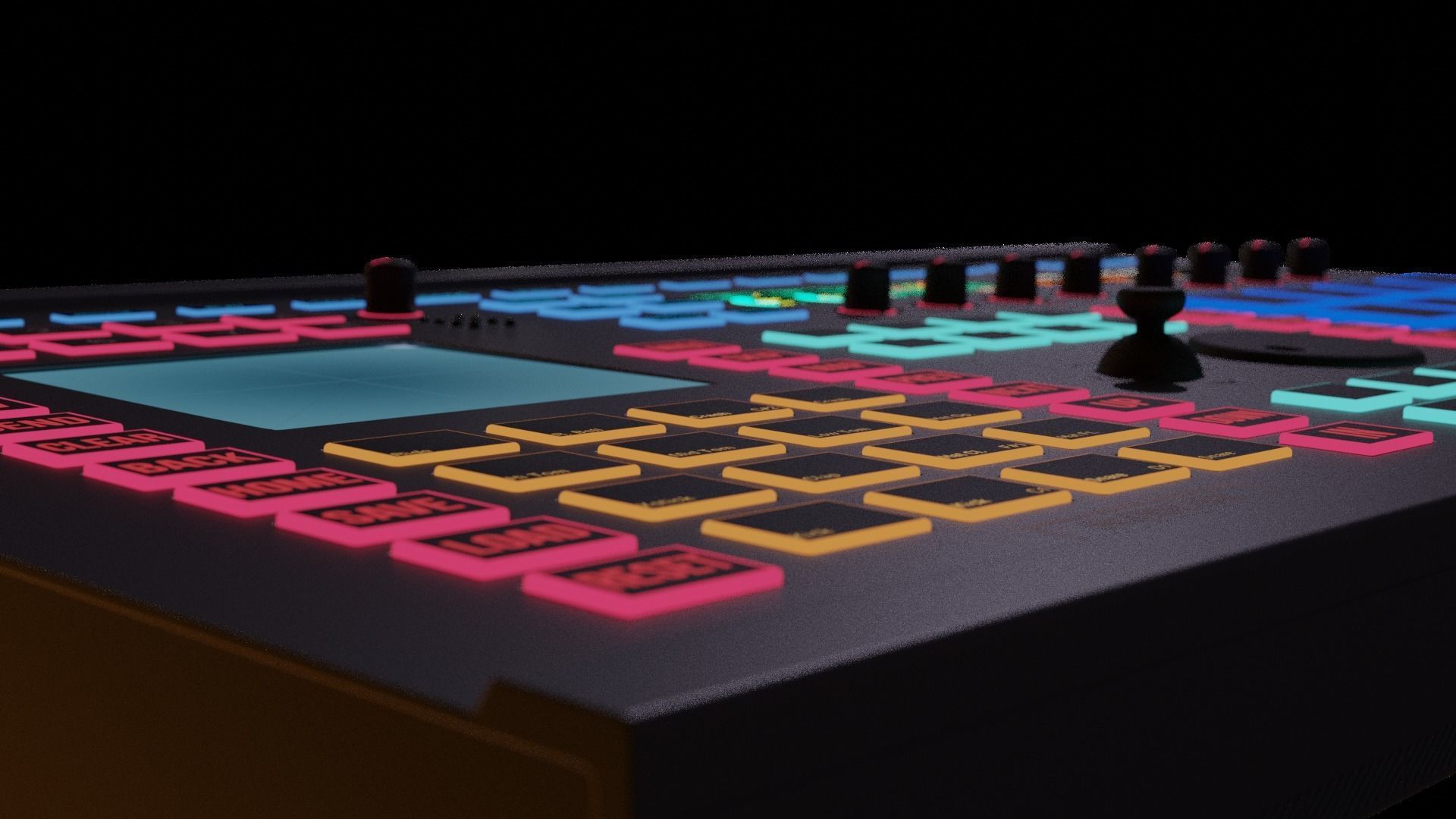 MIDI Device 3D model_8