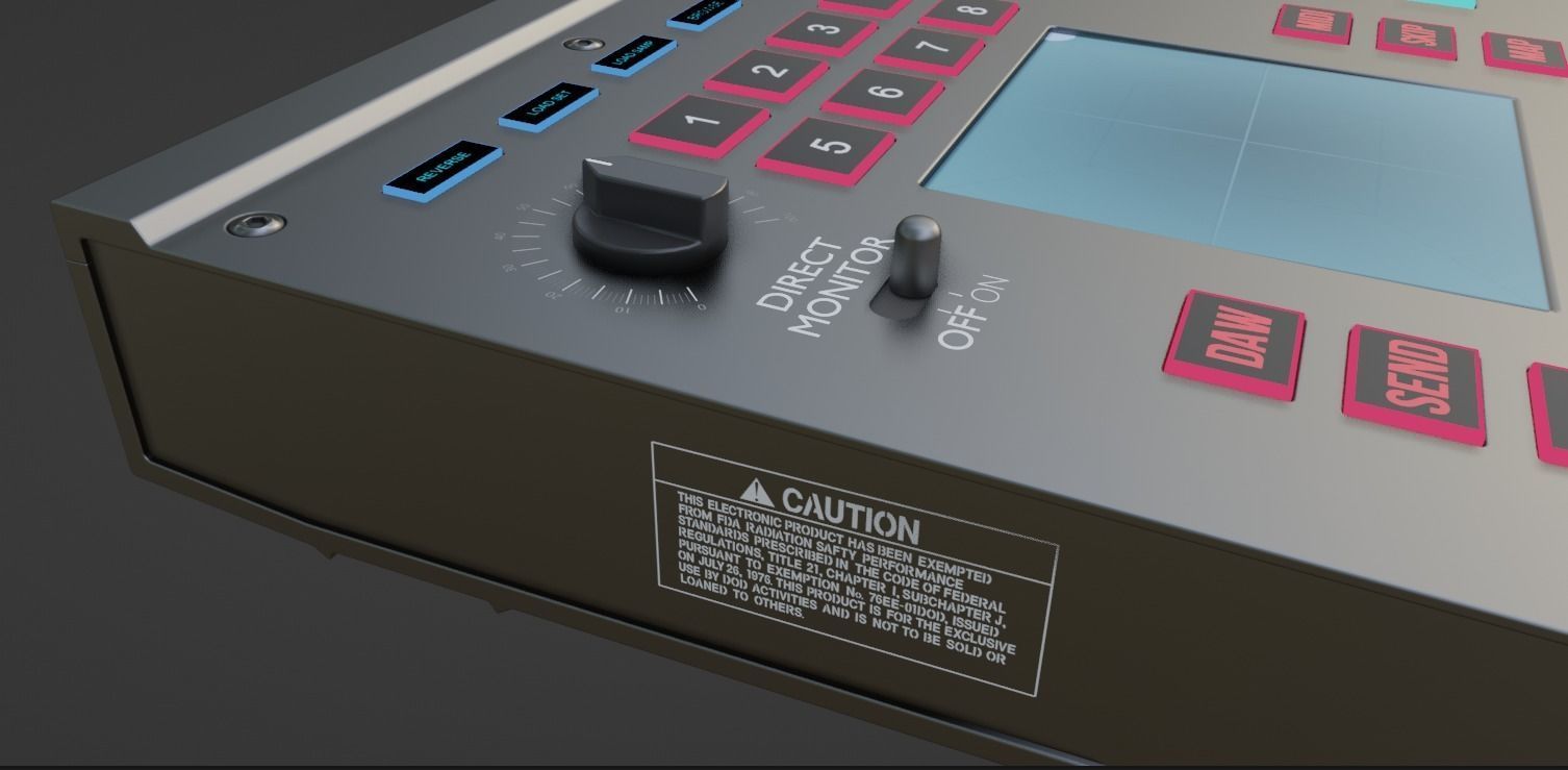 MIDI Device 3D model_16