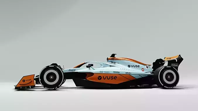 F1 2022 New Regulations 3D Model 3D model