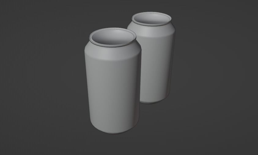 soda cans Low-poly Low-poly 3D model_6