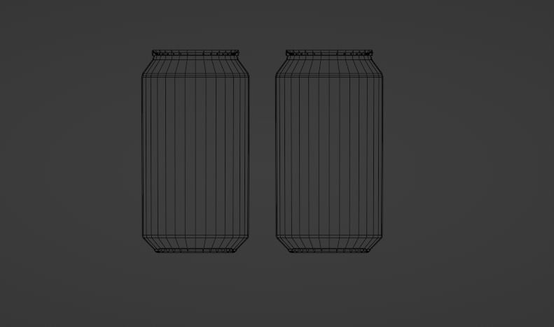 soda cans Low-poly Low-poly 3D model_5