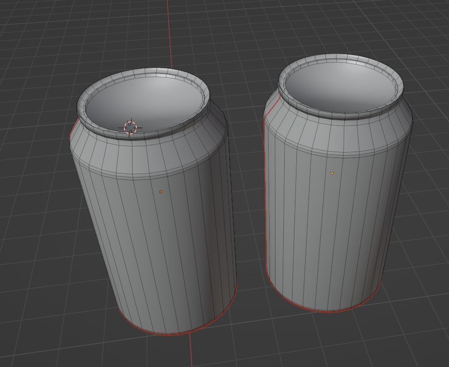 soda cans Low-poly Low-poly 3D model_3