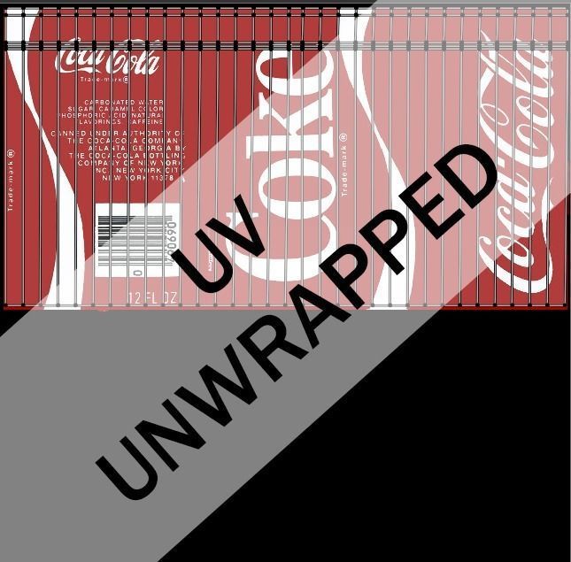 soda cans Low-poly Low-poly 3D model_7