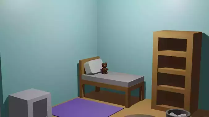 Room Low Poly escape