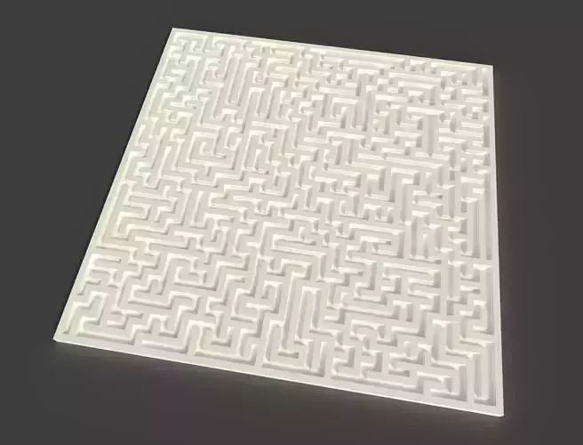 4 Labyrinth Maze Pack 3D print model