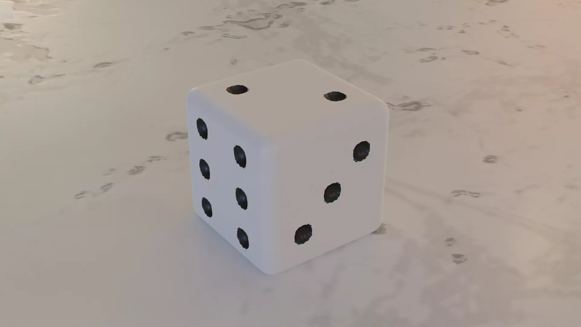 STL of dice 3D print model_0