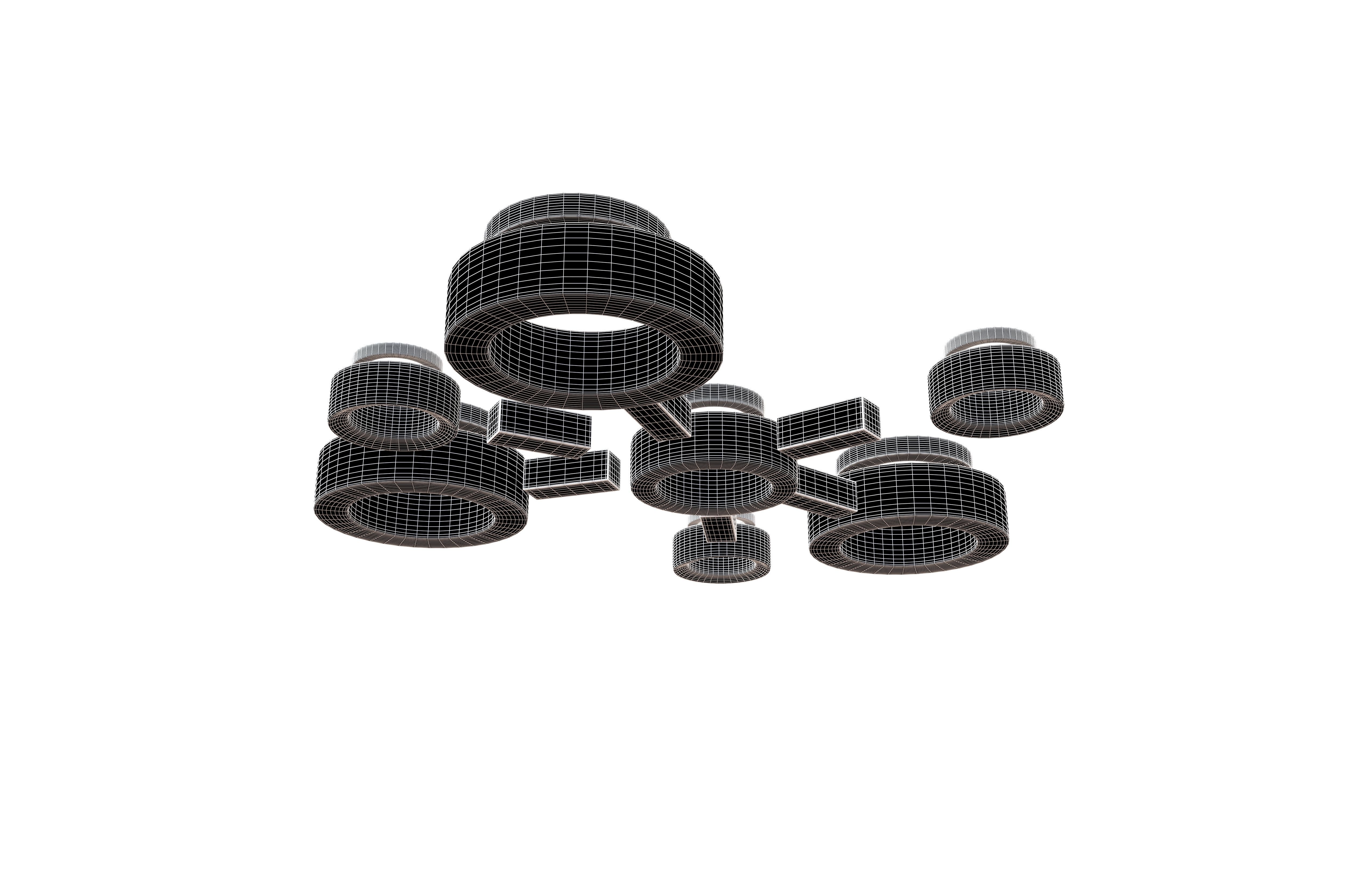 Network Connection Icon v1 001 Low-poly 3D model_7