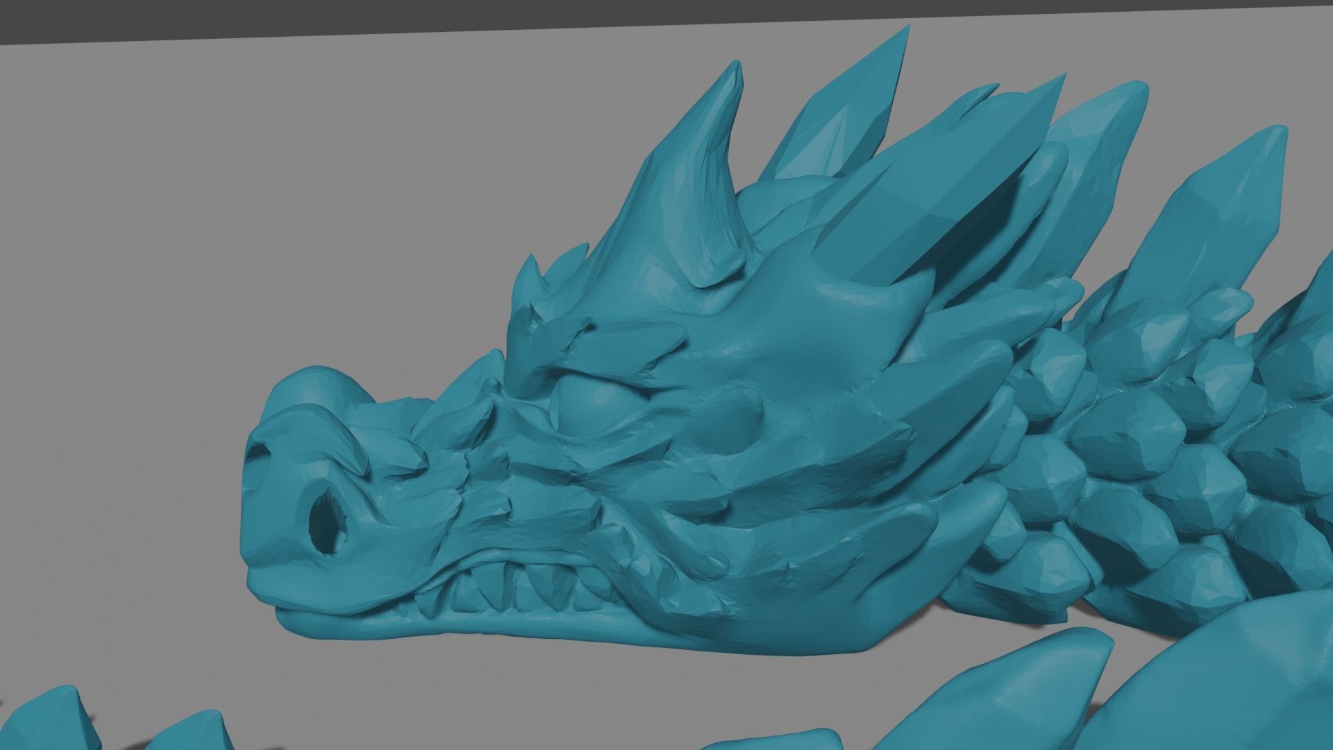 ARTICULATED FROST DRAGON WIGGLE PET ARTICULATED DRAGON 3D print model_5