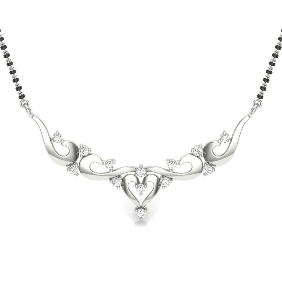 flower neckless 3D 3D print model_3