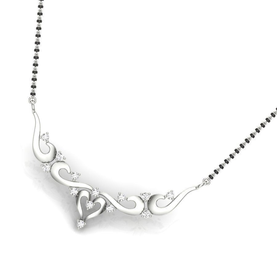 flower neckless 3D 3D print model_6