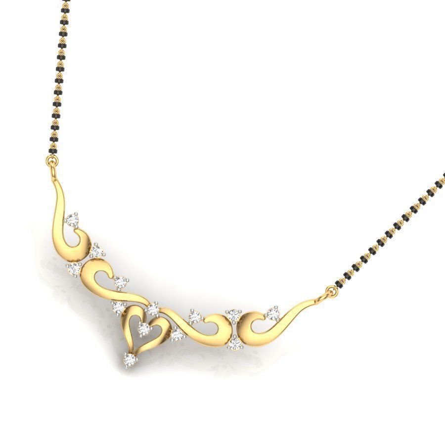 flower neckless 3D 3D print model_2