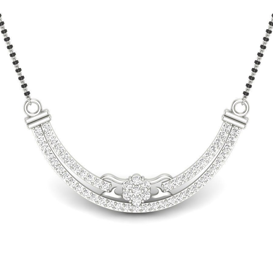 Necklace jewelry 3D 3D print model_4