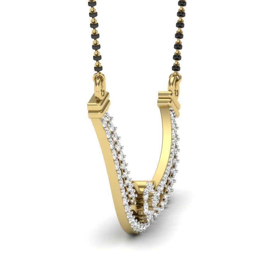 Necklace jewelry 3D 3D print model_9