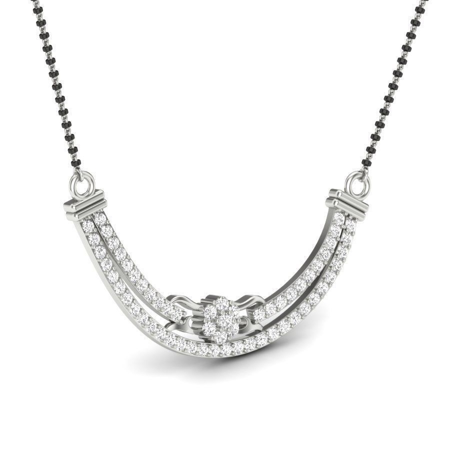 Necklace jewelry 3D 3D print model_5