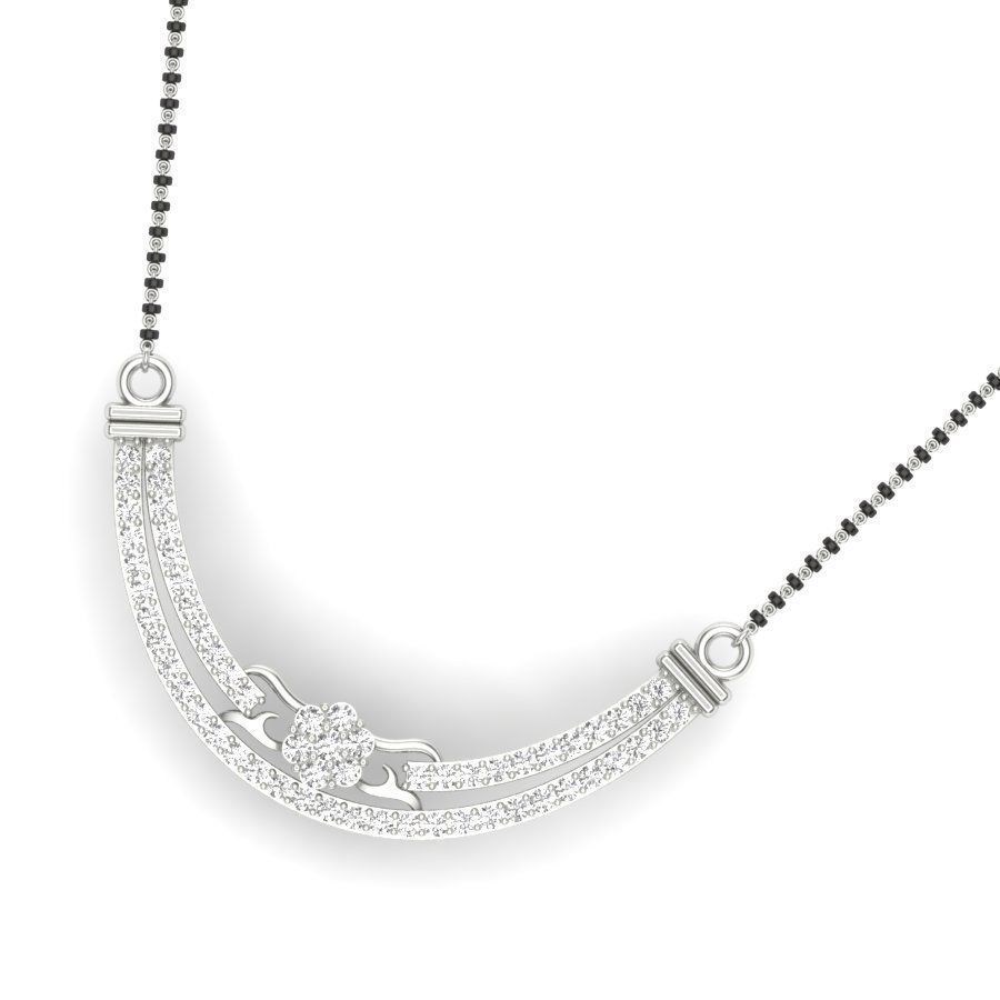 Necklace jewelry 3D 3D print model_7