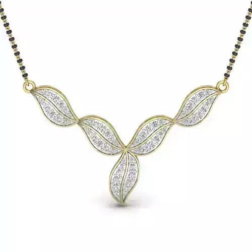 Necklace With Diamonds CAD