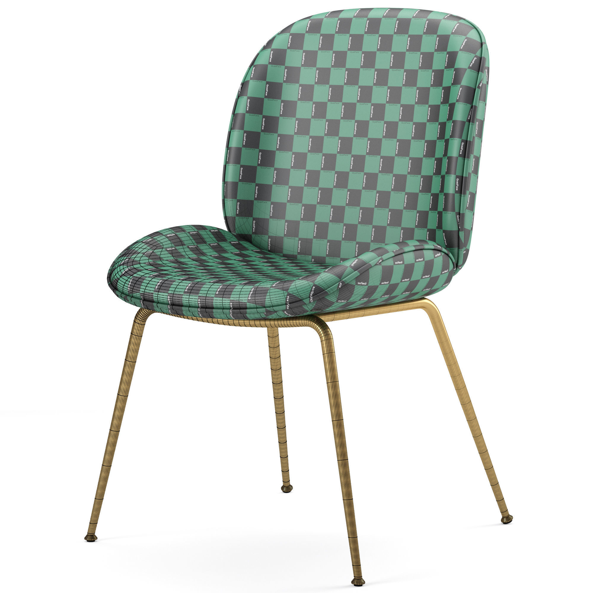 Scoop Performance Dining Chair Modway 3D model_5