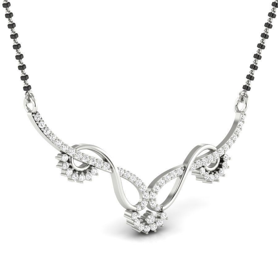 Beautiful Necklace Set 3D print model_4