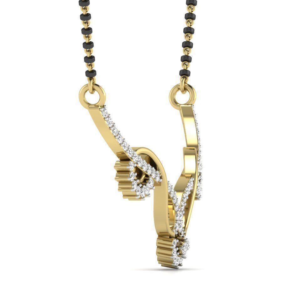 Beautiful Necklace Set 3D print model_9