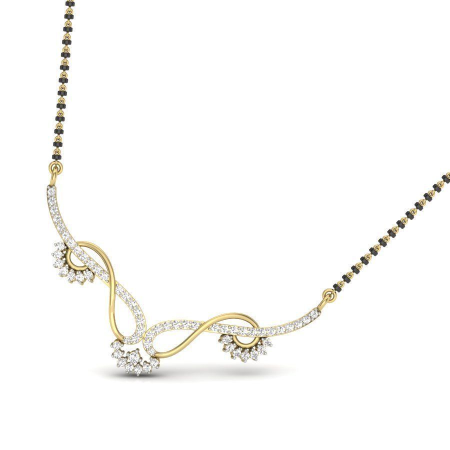 Beautiful Necklace Set 3D print model_2