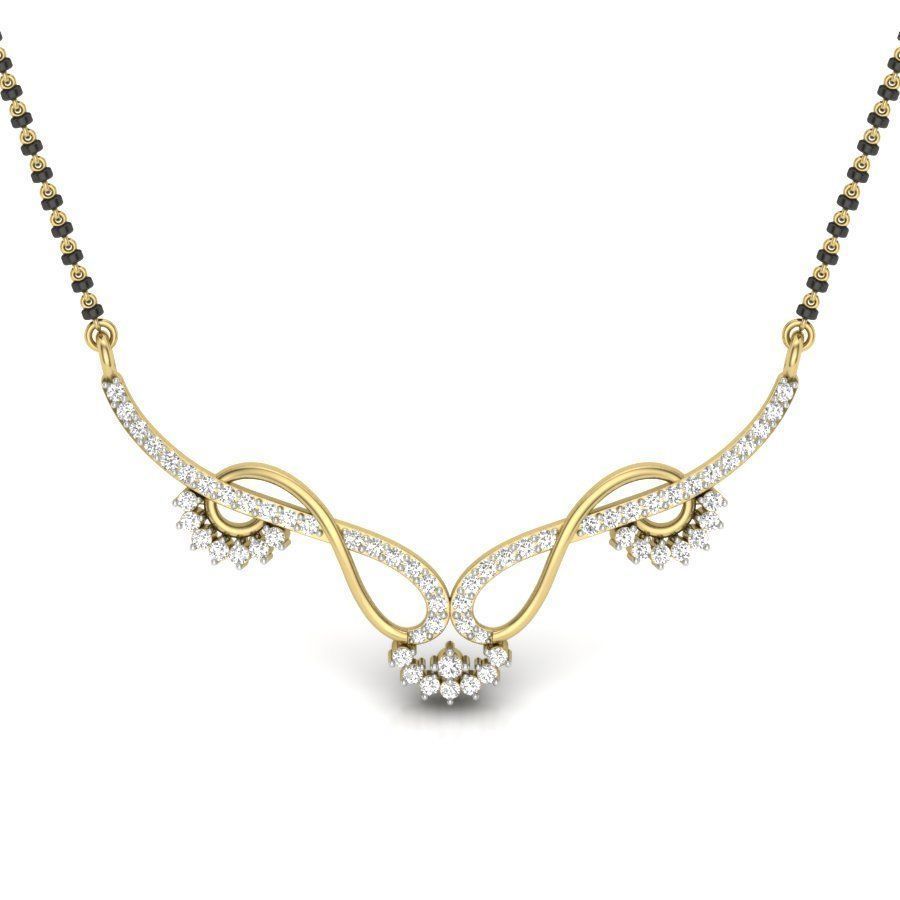 Beautiful Necklace Set 3D print model_8