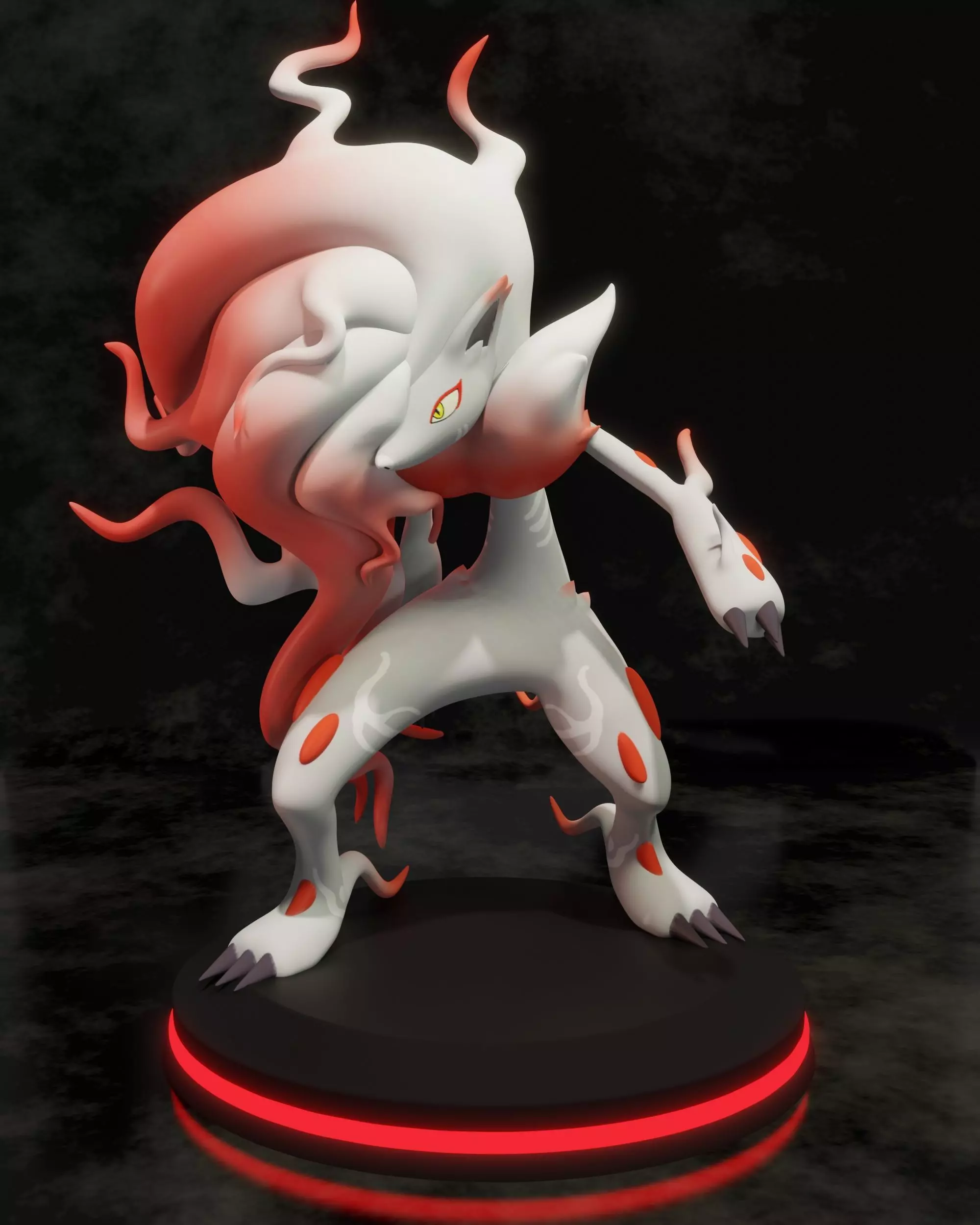 pokemon hisui zoroark 3D print model_0