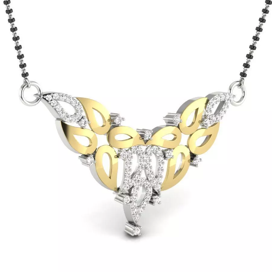 Bridal Necklace 3D print model_0