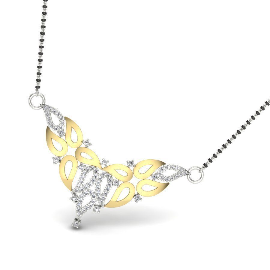 Bridal Necklace 3D print model_5