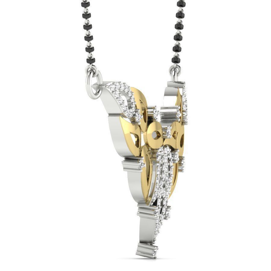 Bridal Necklace 3D print model_4