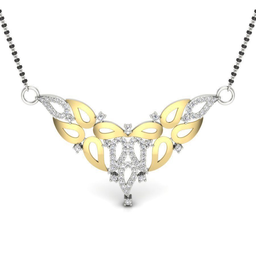 Bridal Necklace 3D print model_3