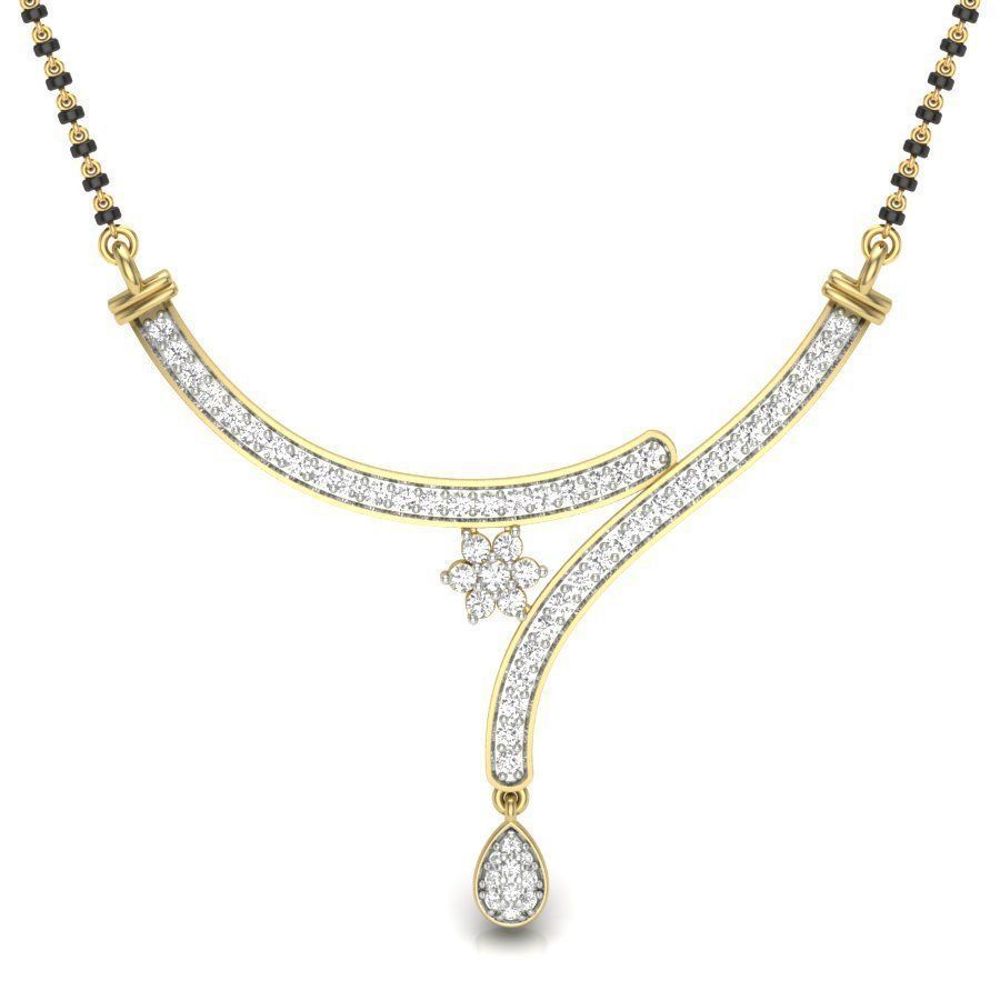 Beautiful Necklace 3D print model_8