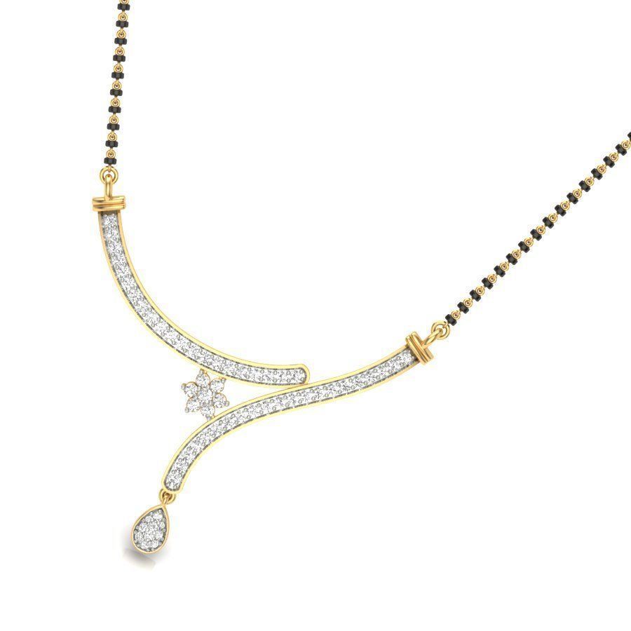 Beautiful Necklace 3D print model_2