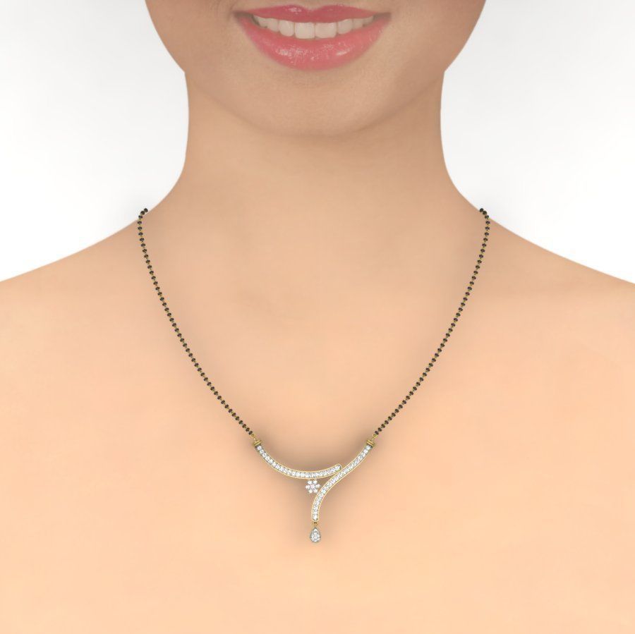 Beautiful Necklace 3D print model_7