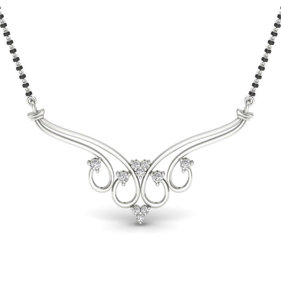 Bridal Necklace 3D print model 3D print model_3