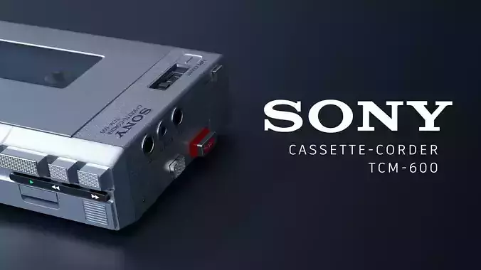 Sony Cassette Recorder 