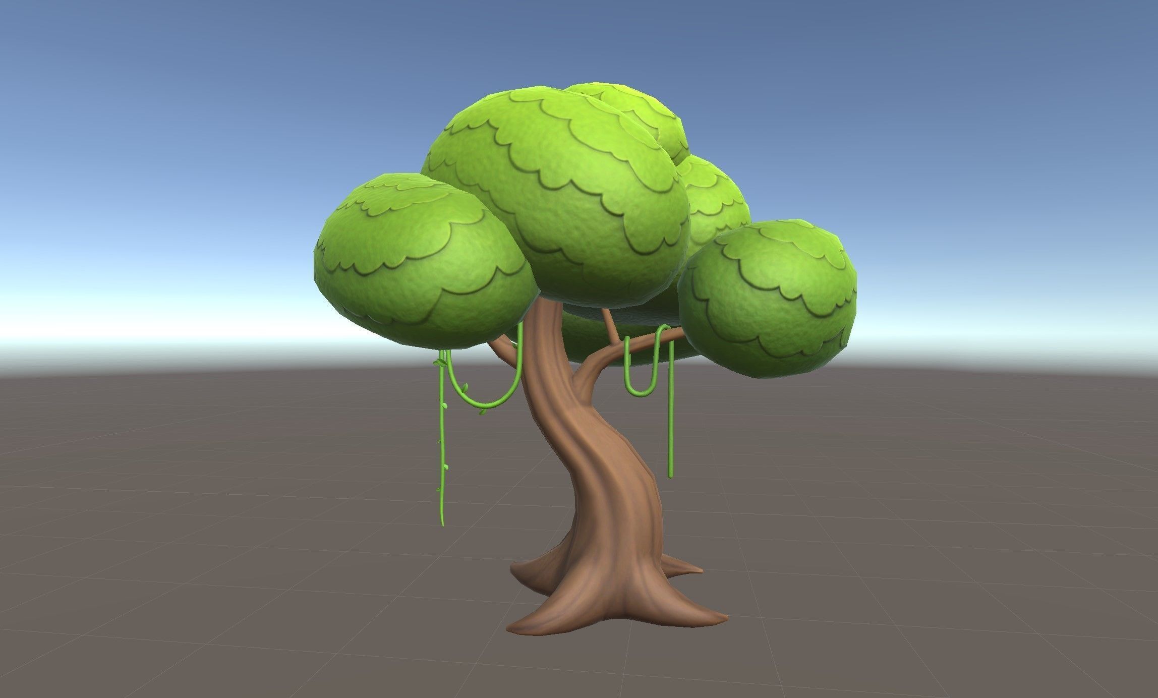 Low Poly Jungle Pack Low-poly 3D model_13