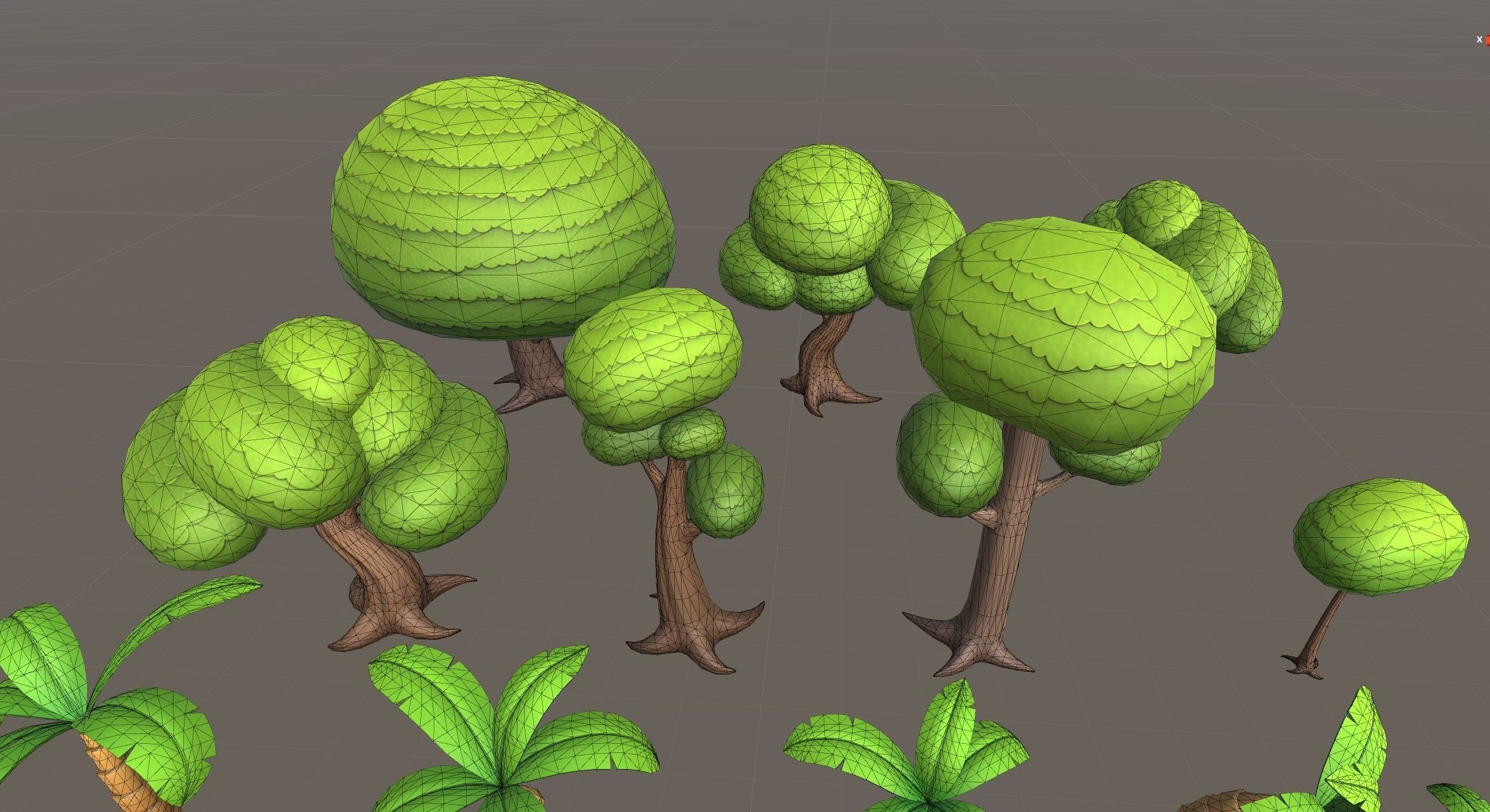 Low Poly Jungle Pack Low-poly 3D model_12