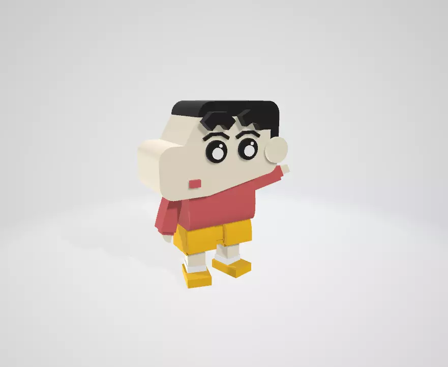 Crayon Shin-chan Free 3D model