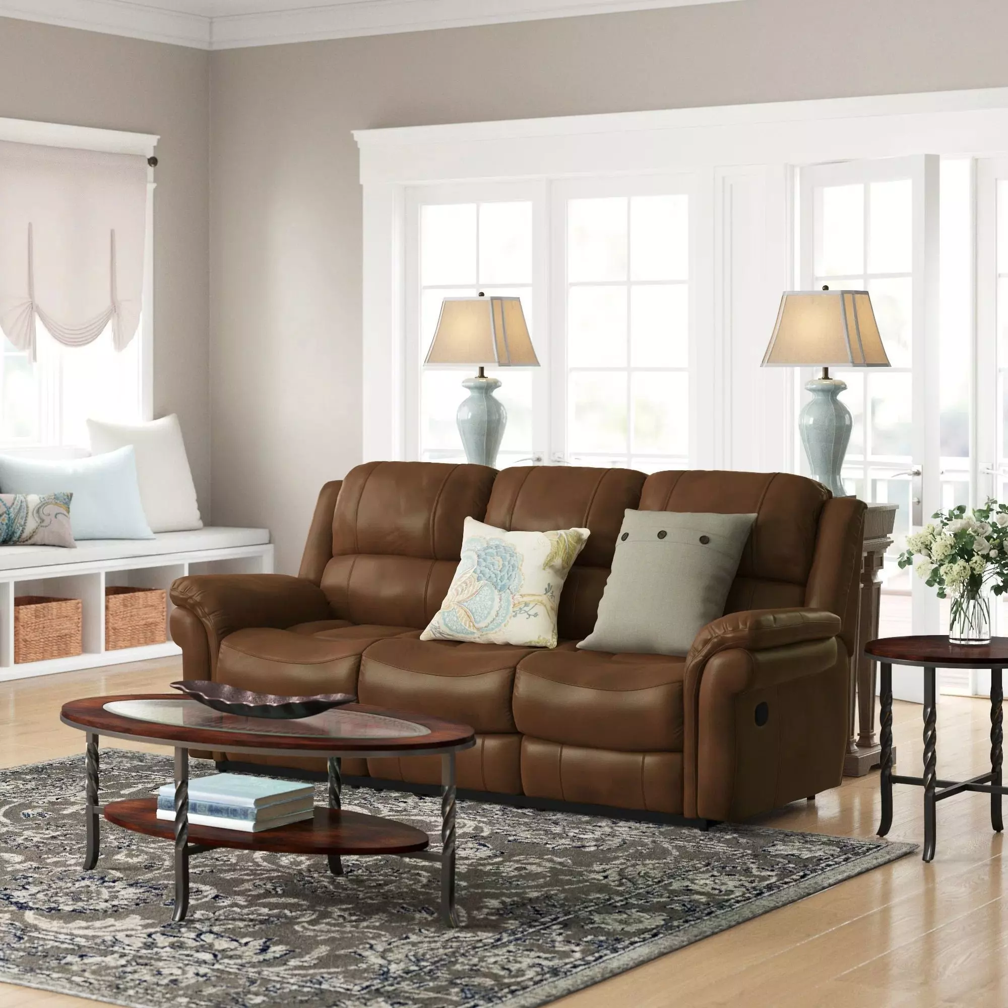 Arles Reclining Sofa - 3 Colour 3D model_0