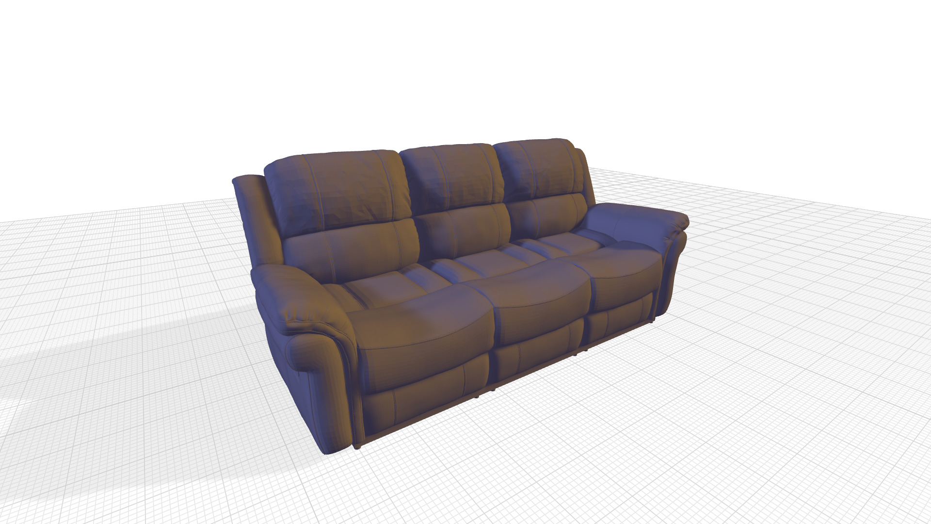 Arles Reclining Sofa - 3 Colour 3D model_16