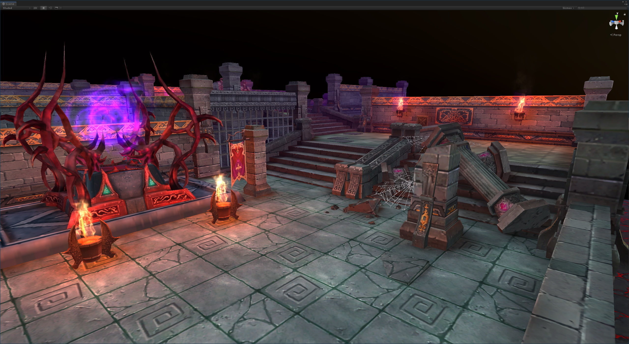 Casual RPG Environment 01 Low-poly 3D model_8