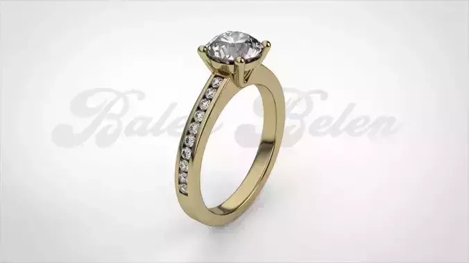 Woman ring diamond R00251